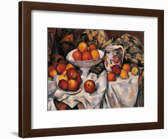 Apples and Oranges-Paul Cézanne-Framed Giclee Print