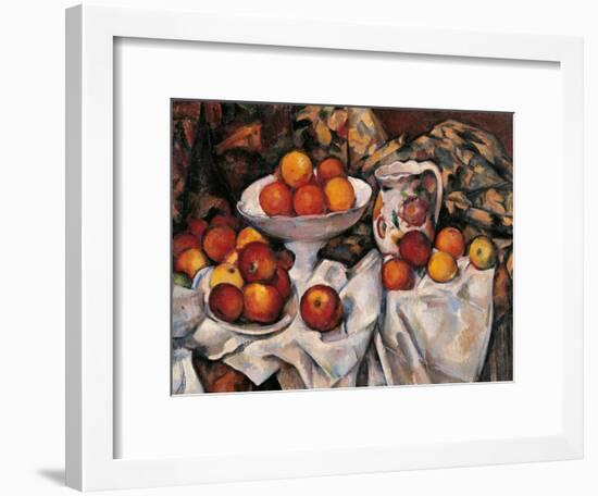 Apples and Oranges-Paul Cézanne-Framed Giclee Print