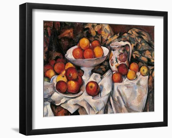 Apples and Oranges-Paul Cézanne-Framed Giclee Print