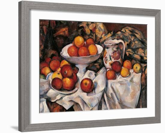 Apples and Oranges-Paul Cézanne-Framed Giclee Print