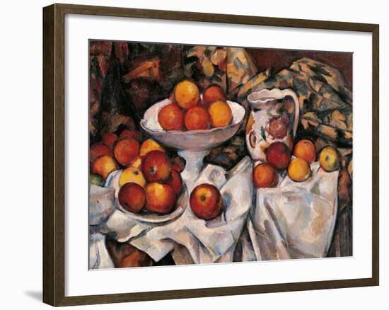 Apples and Oranges-Paul Cézanne-Framed Giclee Print