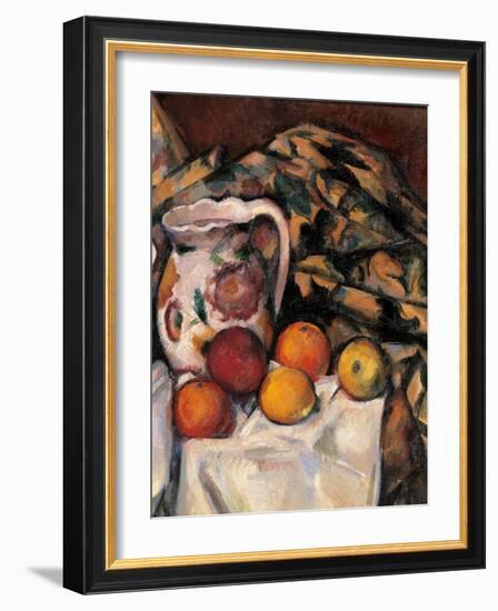 Apples and Oranges-Paul Cézanne-Framed Art Print