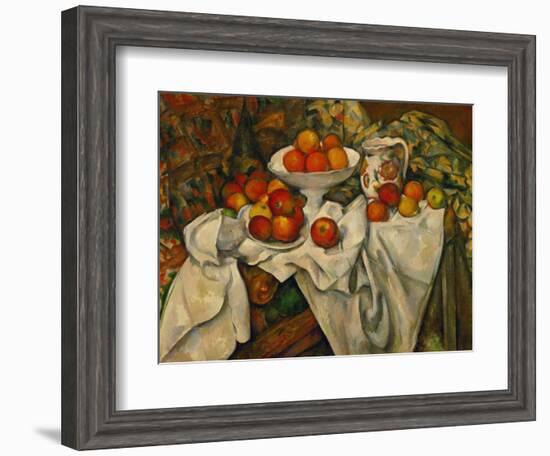 Apples and Oranges-Paul Cézanne-Framed Giclee Print