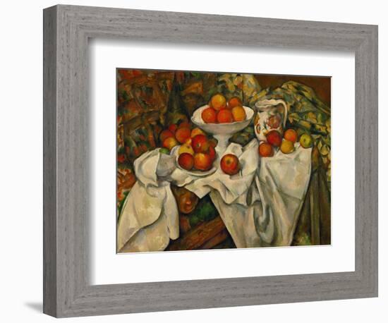 Apples and Oranges-Paul Cézanne-Framed Giclee Print