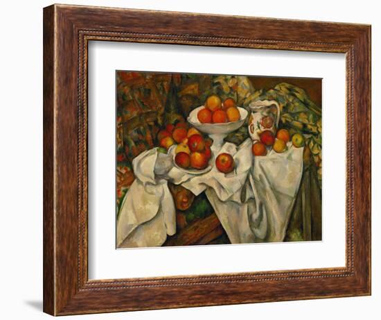 Apples and Oranges-Paul Cézanne-Framed Giclee Print