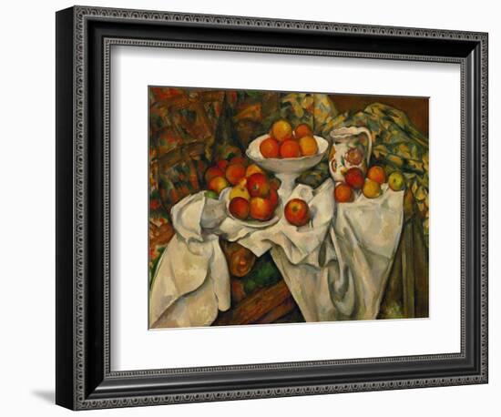 Apples and Oranges-Paul Cézanne-Framed Giclee Print