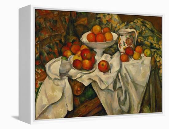 Apples and Oranges-Paul Cézanne-Framed Premier Image Canvas