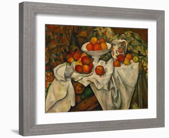 Apples and Oranges-Paul Cézanne-Framed Giclee Print