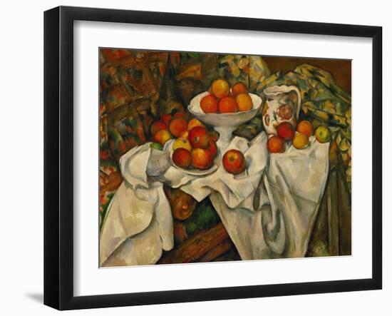 Apples and Oranges-Paul Cézanne-Framed Giclee Print