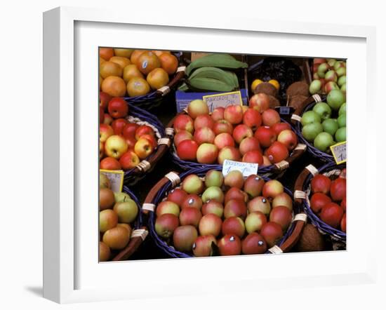 Apples For Sale, Nasch Market, Vienna, Austria-Marilyn Parver-Framed Photographic Print