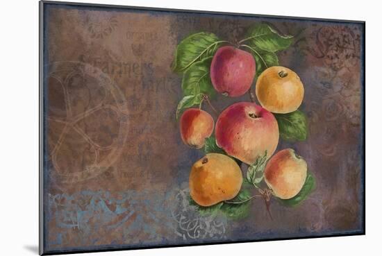 Apples - Fruit Series-Cora Niele-Mounted Giclee Print