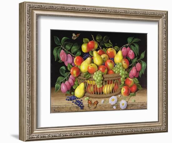 Apples, Pears, Grapes and Plums, 1999-Amelia Kleiser-Framed Giclee Print