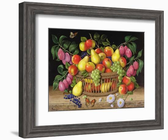 Apples, Pears, Grapes and Plums, 1999-Amelia Kleiser-Framed Giclee Print