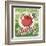 Apples Retro Poster-Lukeruk-Framed Art Print