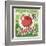 Apples Retro Poster-Lukeruk-Framed Art Print