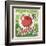 Apples Retro Poster-Lukeruk-Framed Art Print