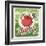 Apples Retro Poster-Lukeruk-Framed Art Print