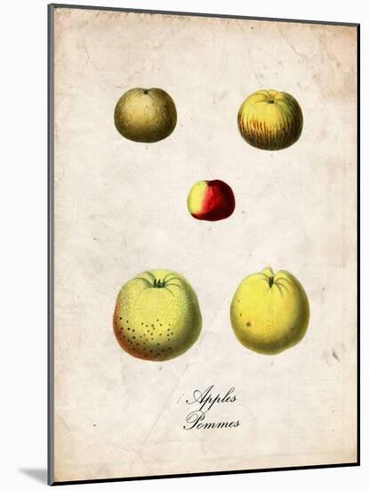 Apples-null-Mounted Art Print