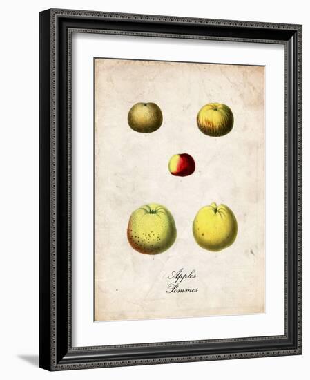 Apples-null-Framed Art Print