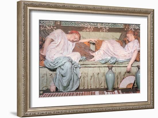 Apples-Albert Joseph Moore-Framed Art Print