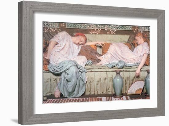 Apples-Albert Joseph Moore-Framed Art Print