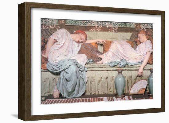 Apples-Albert Joseph Moore-Framed Art Print