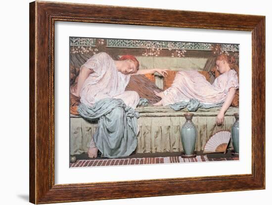 Apples-Albert Joseph Moore-Framed Art Print