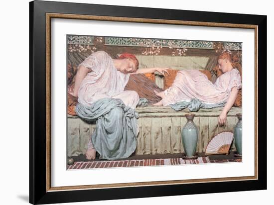 Apples-Albert Joseph Moore-Framed Art Print