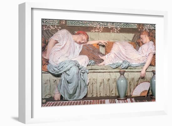 Apples-Albert Joseph Moore-Framed Art Print