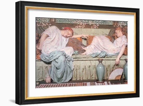 Apples-Albert Joseph Moore-Framed Art Print