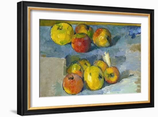 Apples-Paul Cézanne-Framed Giclee Print