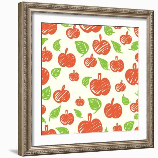 Apples.-TashaNatasha-Framed Art Print