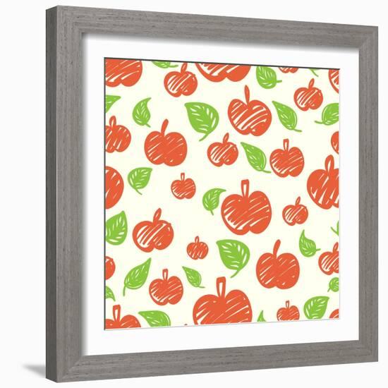 Apples.-TashaNatasha-Framed Art Print
