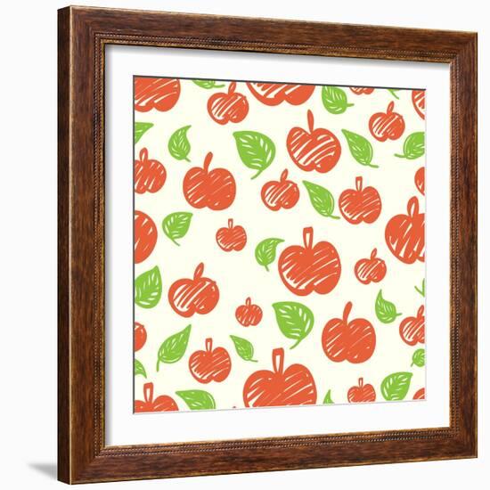 Apples.-TashaNatasha-Framed Art Print