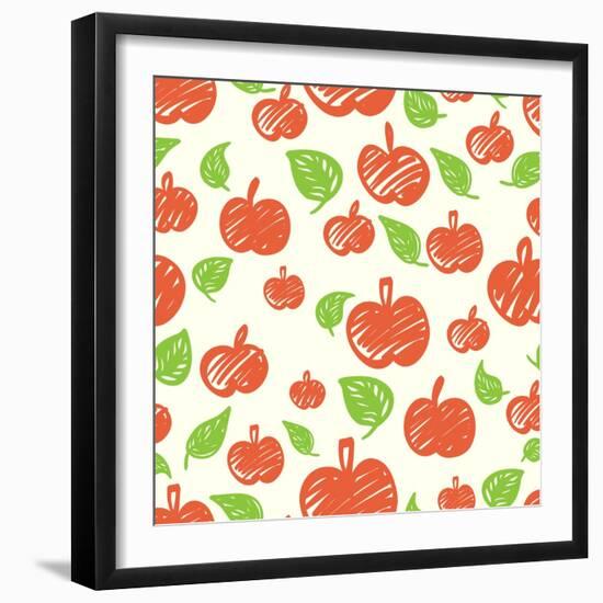 Apples.-TashaNatasha-Framed Art Print