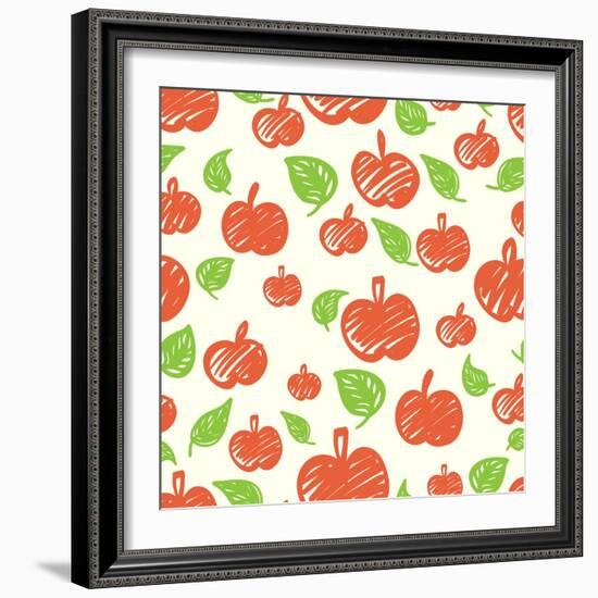 Apples.-TashaNatasha-Framed Art Print