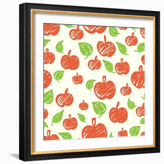 Apples.-TashaNatasha-Framed Art Print