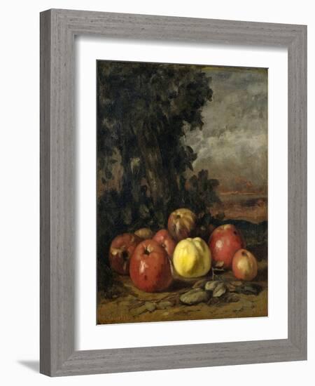 Apples-Gustave Courbet-Framed Art Print