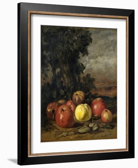 Apples-Gustave Courbet-Framed Art Print