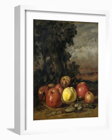 Apples-Gustave Courbet-Framed Art Print