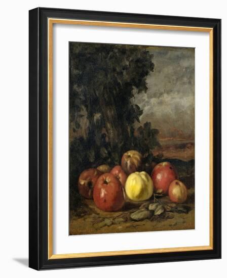 Apples-Gustave Courbet-Framed Art Print