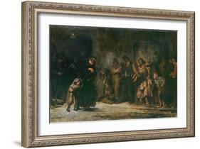 Applicants for Admission to a Casual Ward-Sir Luke Fildes-Framed Giclee Print
