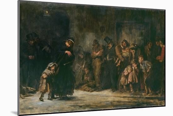 Applicants for Admission to a Casual Ward-Sir Luke Fildes-Mounted Giclee Print