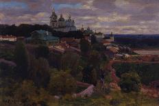 Old Moscow. the Wooden City, 1902-Appolinari Mikhaylovich Vasnetsov-Framed Giclee Print