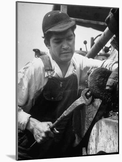 Apprentice Oscar Romero of El Salvador, Who Took His Job for Adventure-Ralph Crane-Mounted Photographic Print
