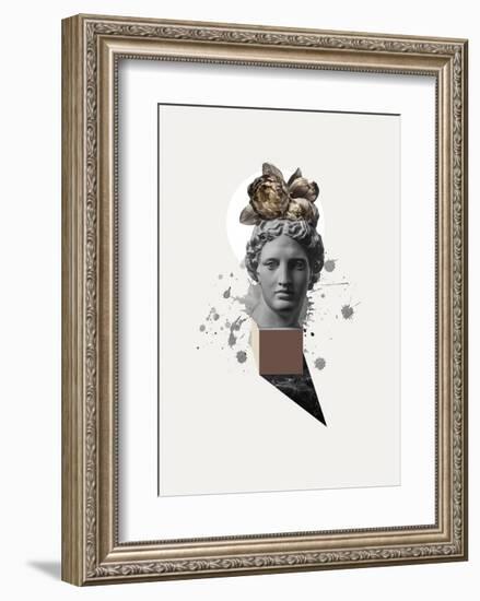 Approach of Apollo-Design Fabrikken-Framed Art Print