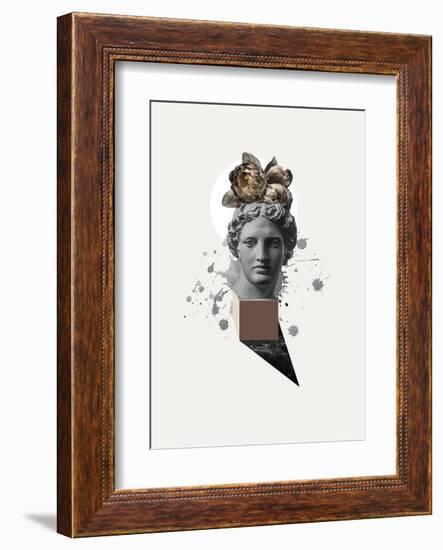 Approach of Apollo-Design Fabrikken-Framed Art Print