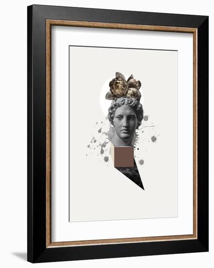 Approach of Apollo-Design Fabrikken-Framed Art Print