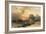 Approach of the Simoom, Desert of Giza-David Roberts-Framed Giclee Print