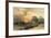 Approach of the Simoom, Desert of Giza-David Roberts-Framed Giclee Print